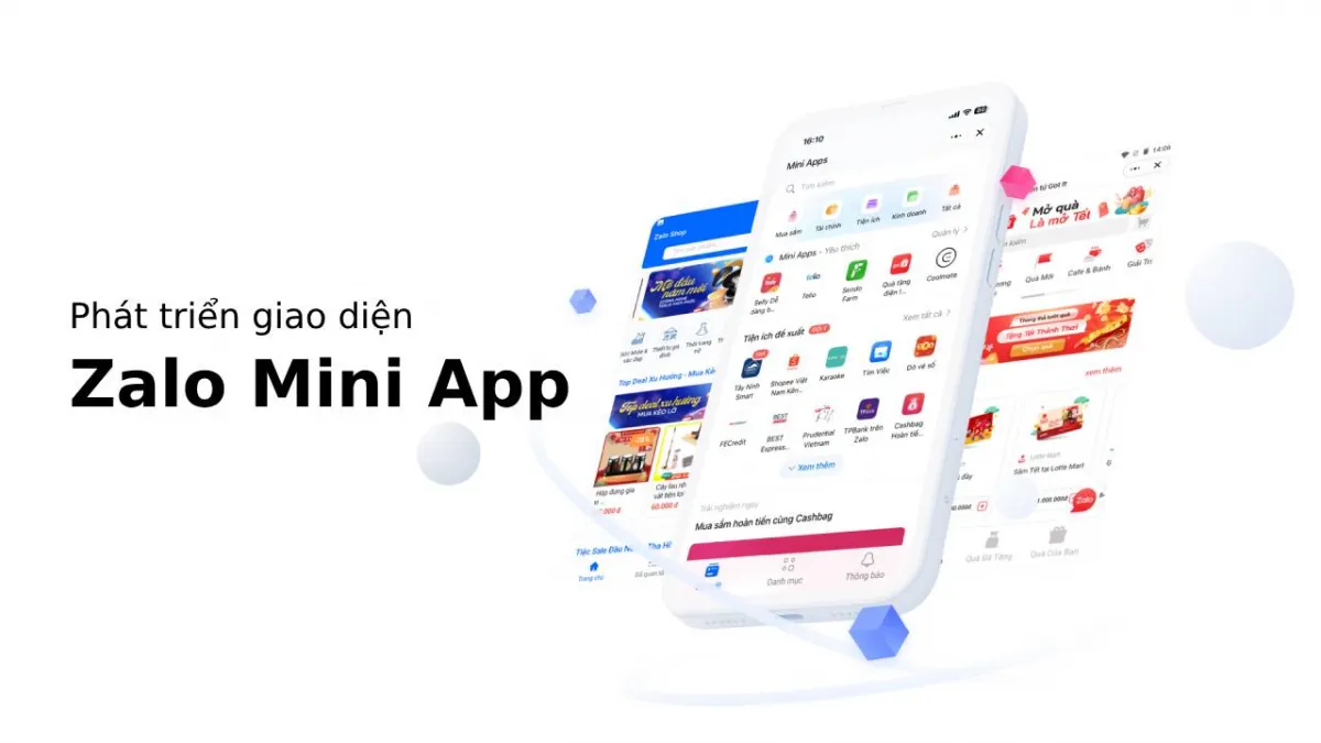 Phát triển giao diện Zalo Mini App