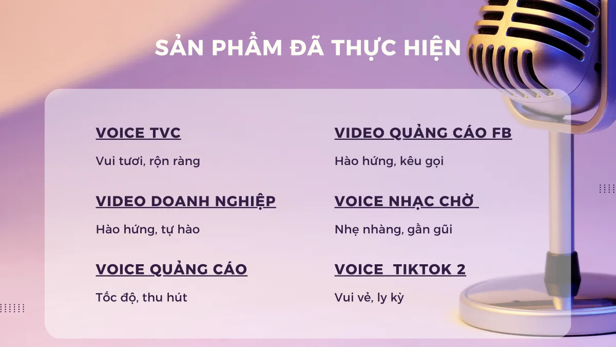 Thu hút nhiều khách hàng nhờ giọng đọc hấp dẫn