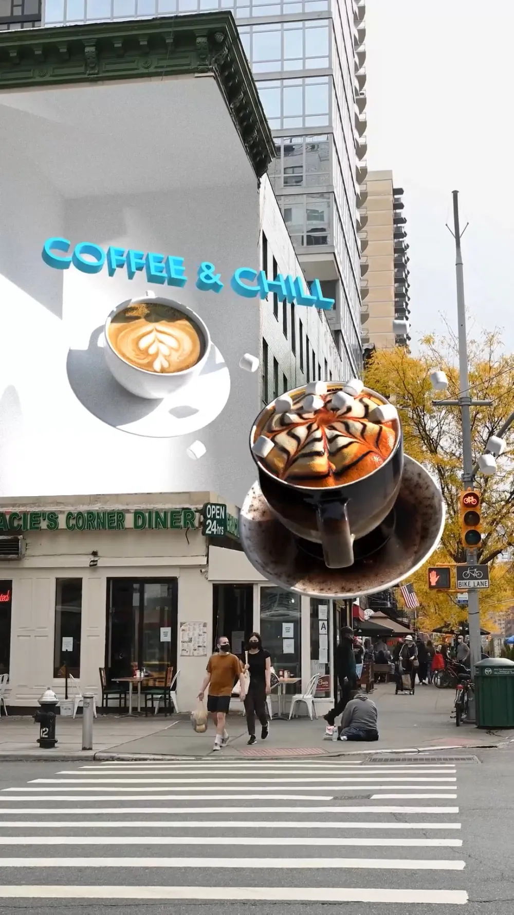 3D Coffee Ads